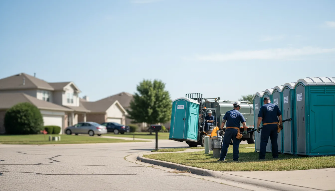 Porta Potty Rental in Hebron, NE near me